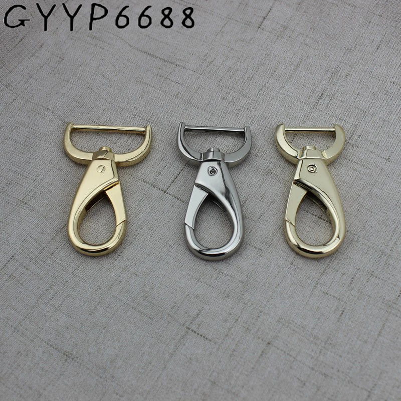 

25mm 32mm 38mm NEW Trigger snap hook metal trigger snap hook swivel clasp hooks hardware handbags purses
