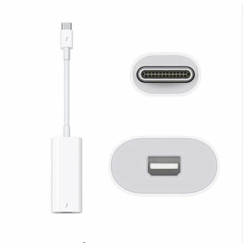 

KHY 40Gbps USB-C Thunderbolt 3 Port to Thunderbolt 2 Adapter for 2016 Macbook Pro Display MC914 & Hard Disk