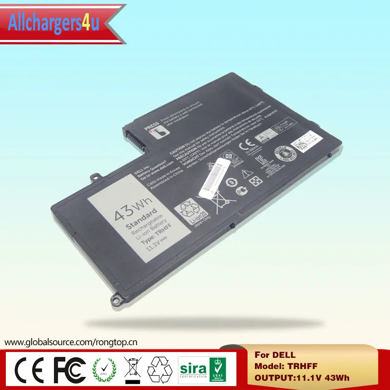 11 1V 43Wh 3800mAh Computer Battery For Dell Inspiron 15 5547 Maple 3C 