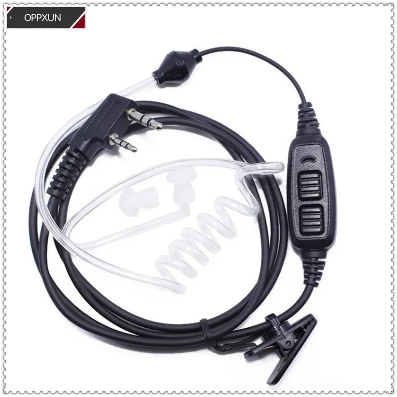 

5PCS Dual PTT Air Conducting Earphone for baofeng UV5R UV82 wouxun KG-UVD1 KG-UVD1P KG669 KG659 KG679 KG689