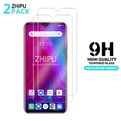 На Алиэкспресс купить стекло для смартфона 2 pcs tempered glass for ulefone power 6 / 3l glass screen protector 2.5d 9h tempered glass for ulefone power 6 protective film
