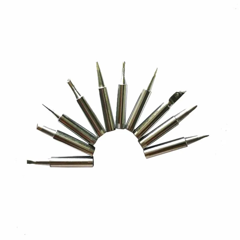 Soldering Iron Tips 10pcs 900M Welding tools and accessories Electric iron 907 852D 898D 936d E60wt E90wt Lead-Free Welding tips (3)