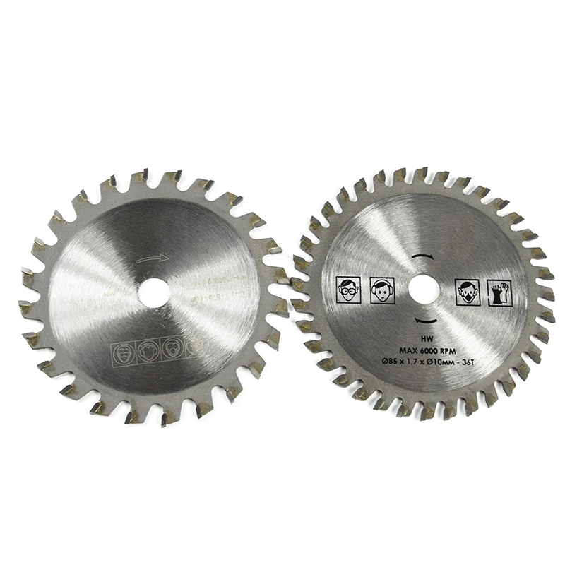 5pcs 85mm Cutting Tool Wood Saw Blades for Multi-function Power Tool Circular Saw Blade Bore 10mm Wood Cutting Disc