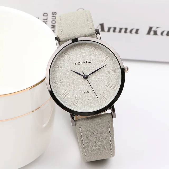 Retro Men Women Slim Leather Analog Classic Casual Quartz Wrist Watch Unisex Fas Retro Men Women Slim Leather Analog Classic Casual Quartz Wrist Watch Unisex Fas