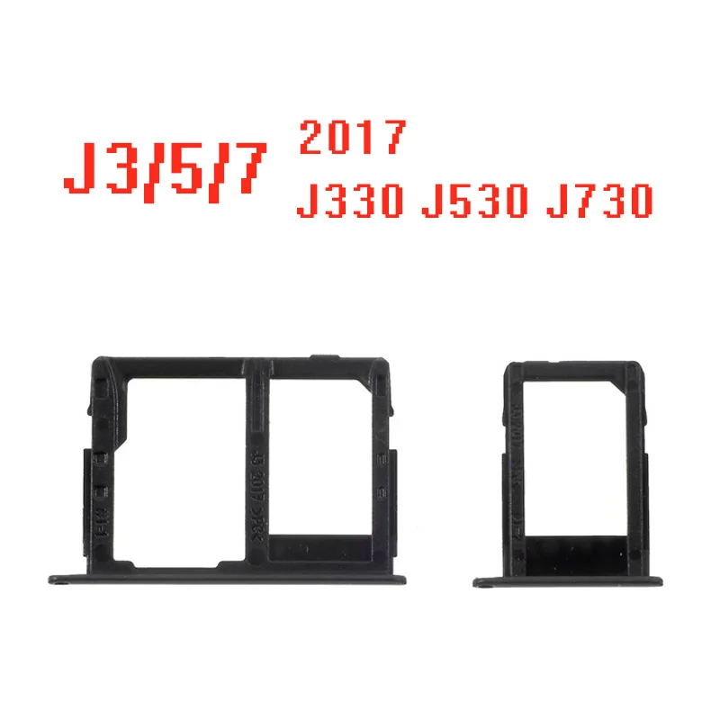 Новинка одна/две SIM карты для Samsung Galaxy J3 J5 J7 2017/J330 J530 J730F держатель слота адаптер