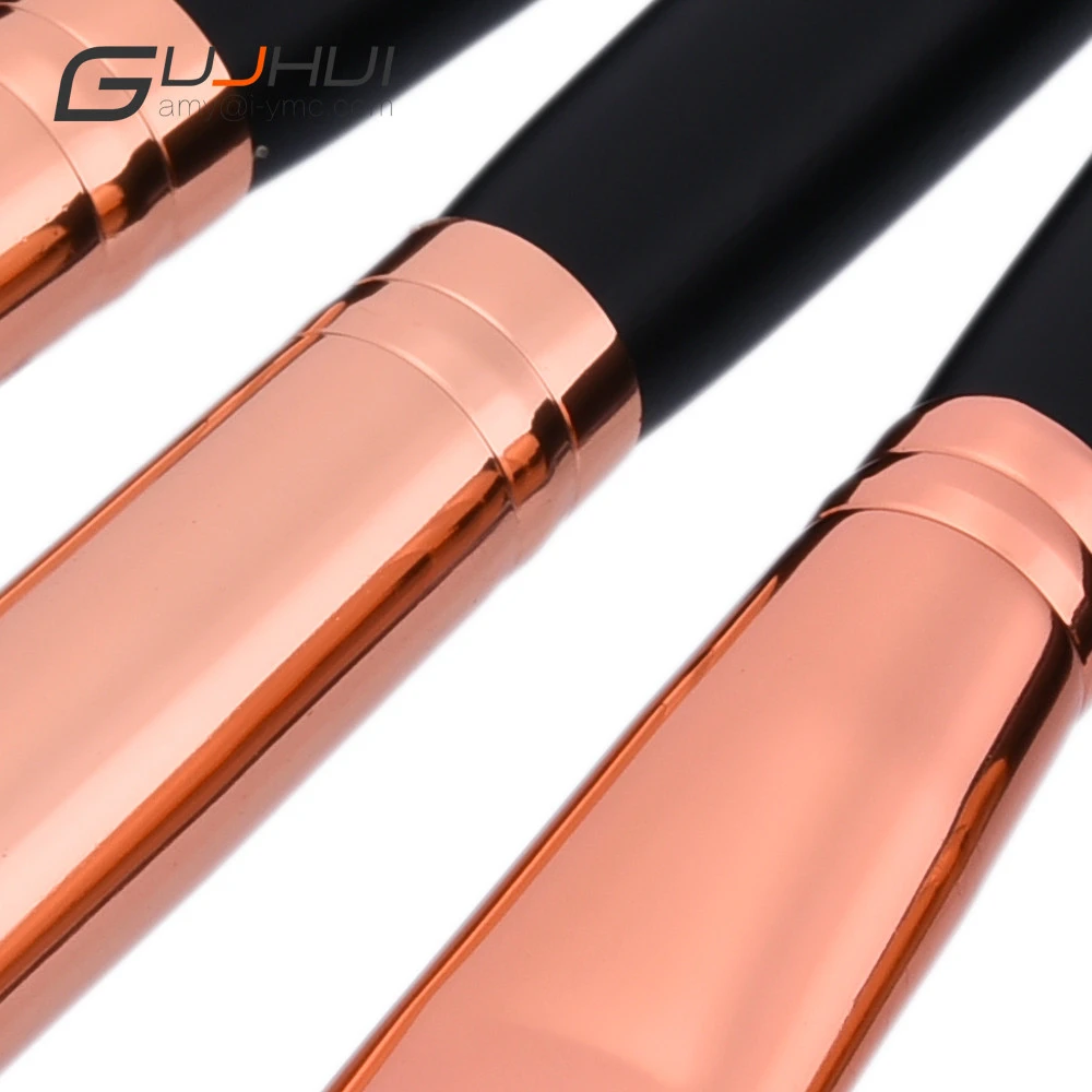 New 8pcs Makeup Brushes set Fondation Eyeshadow Cosmetic Tool with Leather (4)