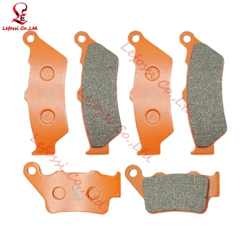 

3 Pair Motorcycle Part Front Rear Brake Pads Disc For BMW F650CS 2000-2007 F650GS 99-12 F650ST 97-2000 F700GS 13-15 F800GS 08-15