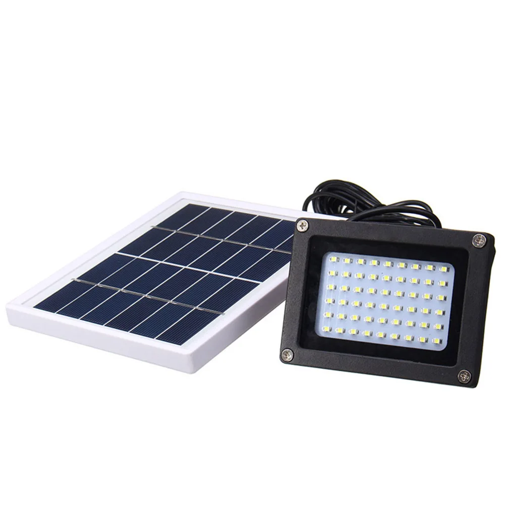 

Solar Powered Flood Light 54 LED All-day Sensor Waterproof Outdoor Security Light ASD88