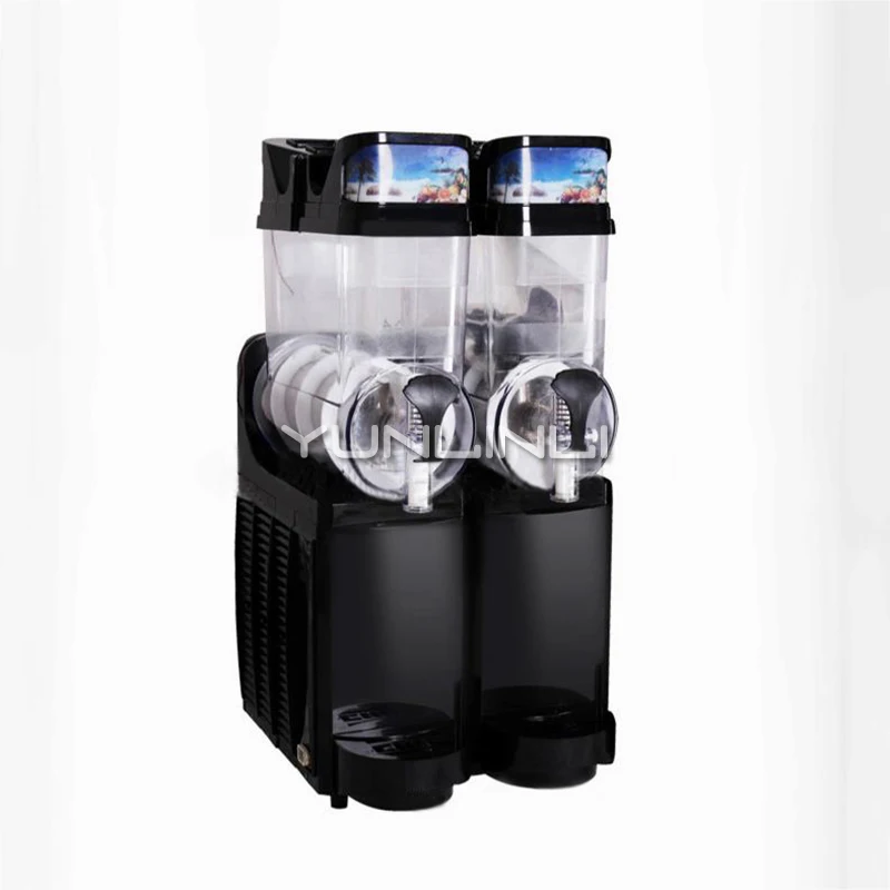 30l Double Tank Slush Machine Ice Drink Blender Commercial Smoothie
