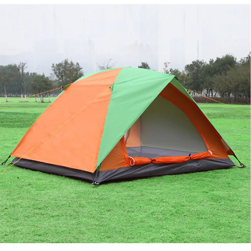 

Outdoor travel hiking camping tent Double double door wild tent Beach wild double tourist tent