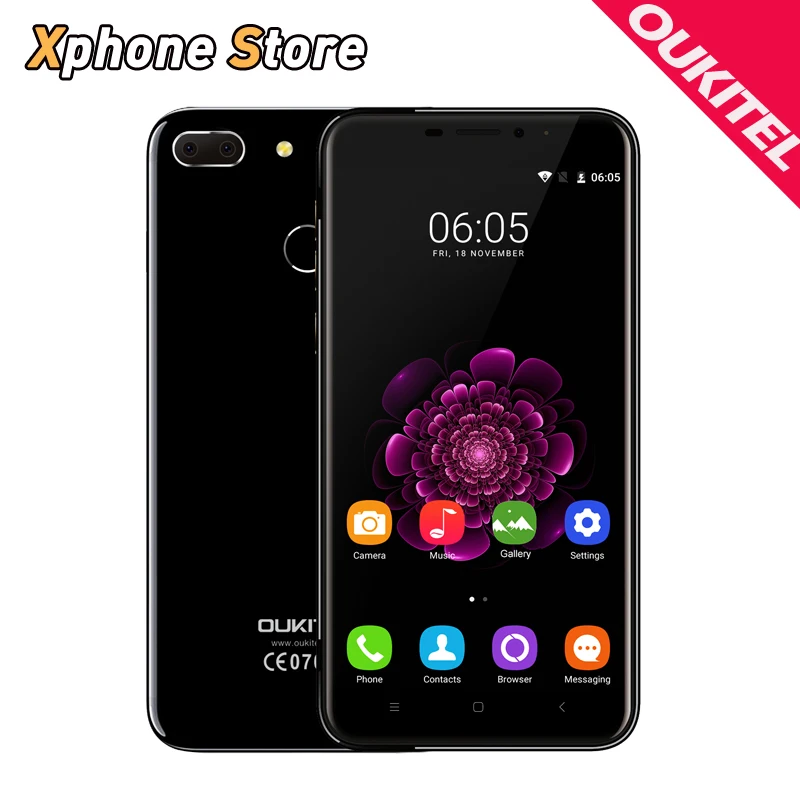 Original OUKITEL U20 Plus 4G LTE Android 6 0 5 5 inch 2GB RAM 16GB ROM