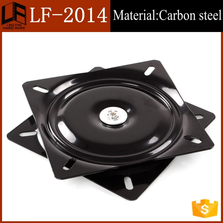 Swivel Plate Type swivel base for chair , square swivel plate 6.5 inch