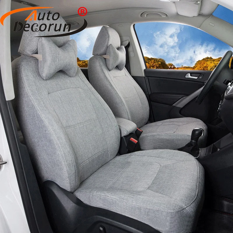 AutoDecorun Covers font b Car b font Cushion Set for Hyundai Elantra 2016 Seat Covers font