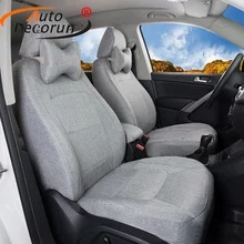 AutoDecorun Covers font b Car b font Cushion Set for Hyundai Elantra 2016 Seat Covers font