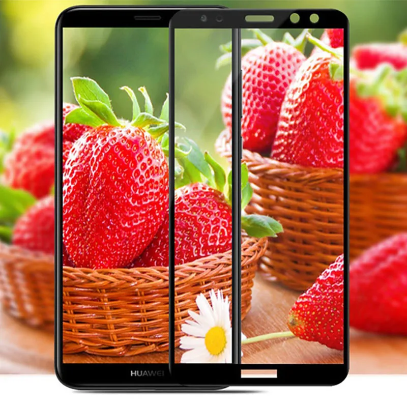 2 шт. Защитное стекло для Huawei Mate 10 Lite закаленное защита экрана полное покрытие