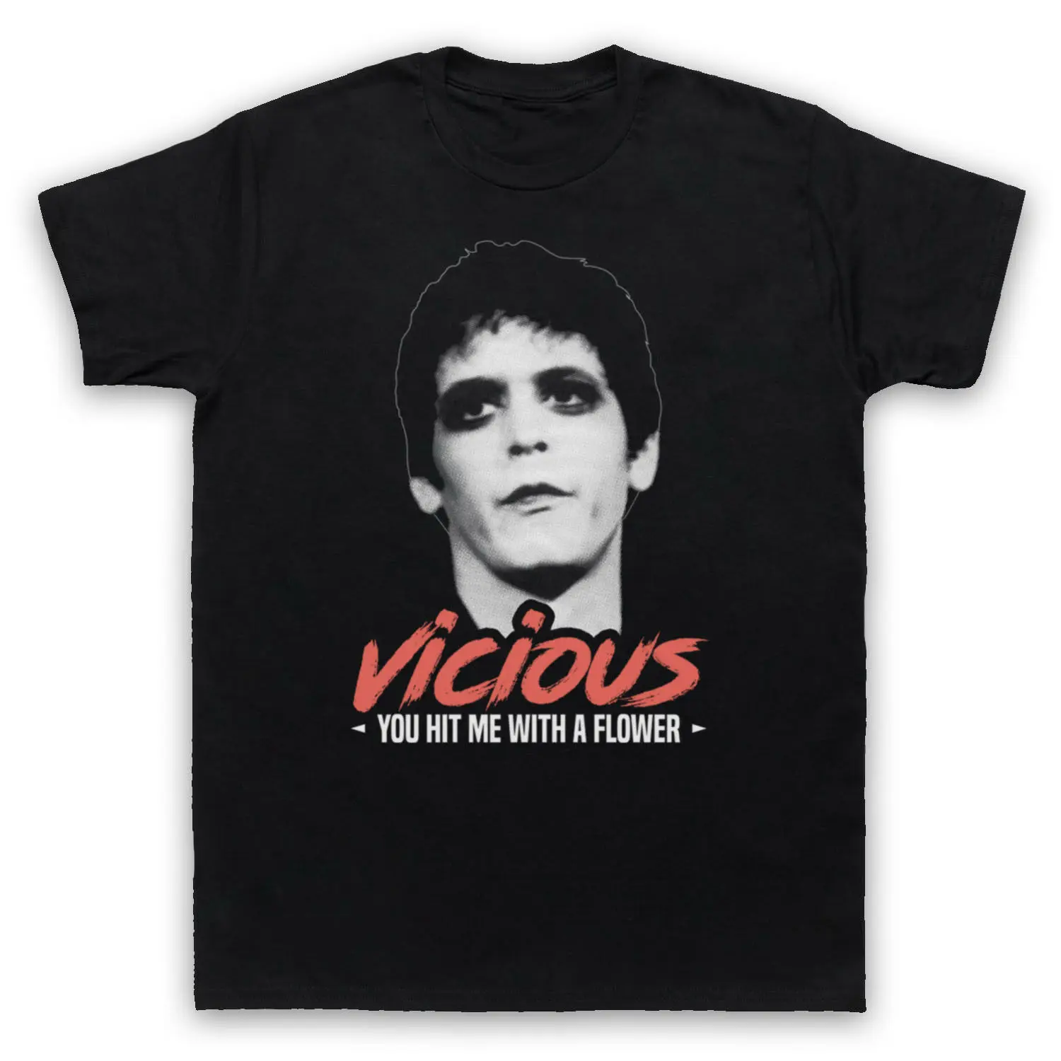 LOU REED UNOFFICIAL VICIOUS VELVET UNDERGROUND ROCK ADULTS & T-SHIRT