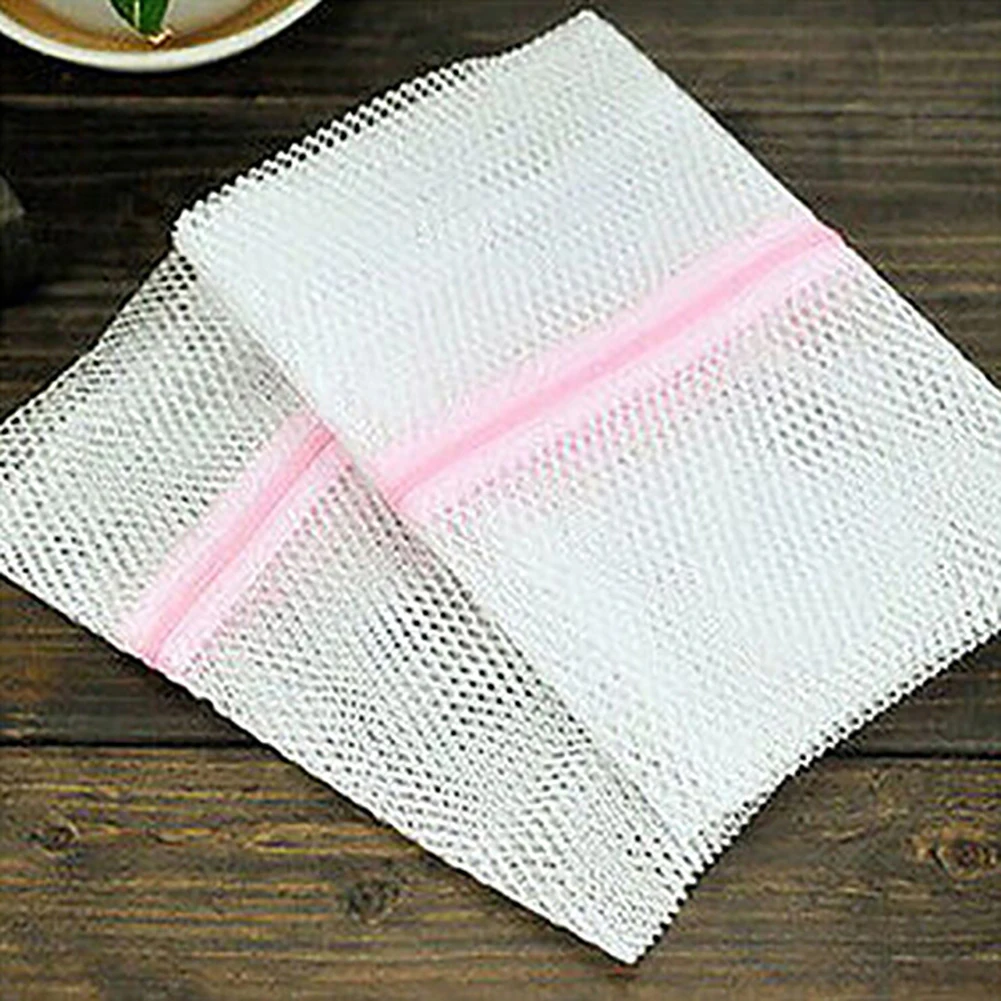 3 Sizes Underwear Clothes Aid Bra Socks Laundry Washing Machine Net Mesh Bag Laundry bras laces undies socks travel storage bag