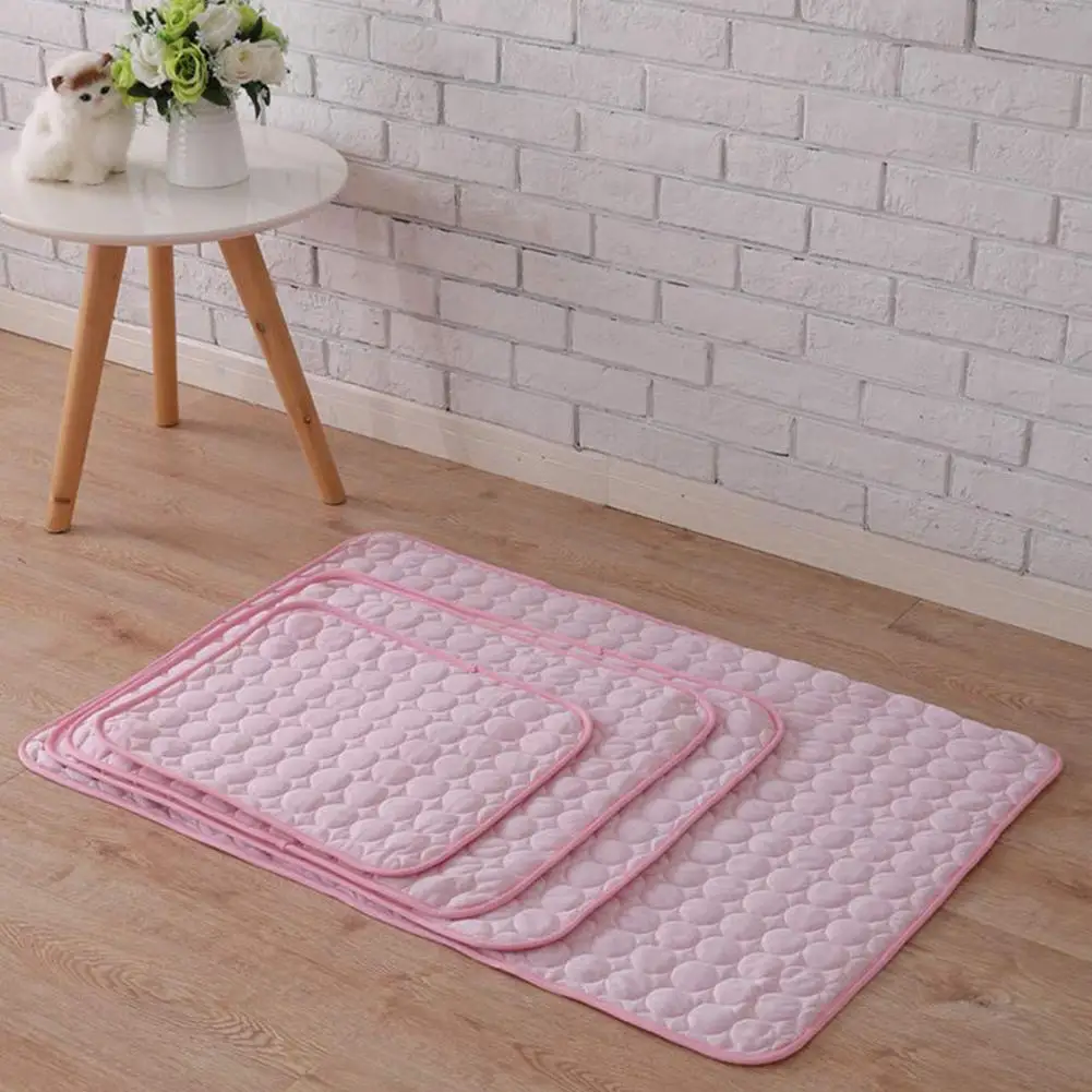 

HobbyLane Solid Color Summer Cooling Sleeping Mat For Pet Cats Dogs Nest Supplies