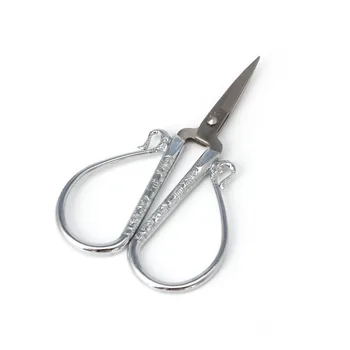 

1PC Floral Scissors Stainless Steel European Vintage Sewing Shears DIY Tools