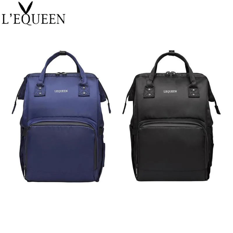 

LEQUEEN Waterproof Backpack Mommy Maternity Nappy Bag Large Capacity Baby Care Bags Baby Diaper Bag Travel Backpack Nursing Bag