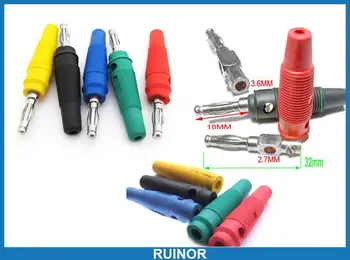 

20PCS 5 color Banana Plug Screw for BINDING POST Power Test Probes Amplifier