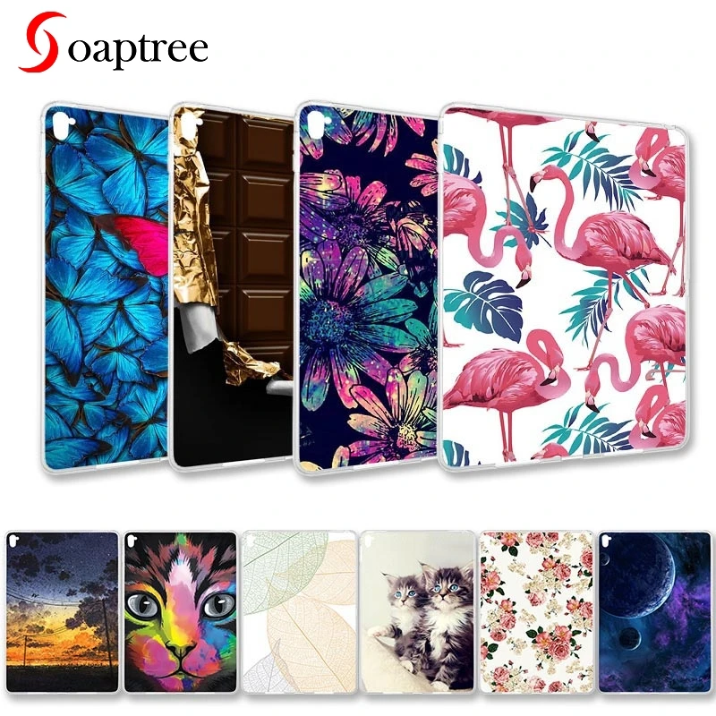 

Silicon Cases For Apple i Pad Pro 9.7 2016 Case Soft TPU Back Cover For i Pad Pro 10.5 12.9 9.7 2017 i Pad 6 9.7 Tablet Bags