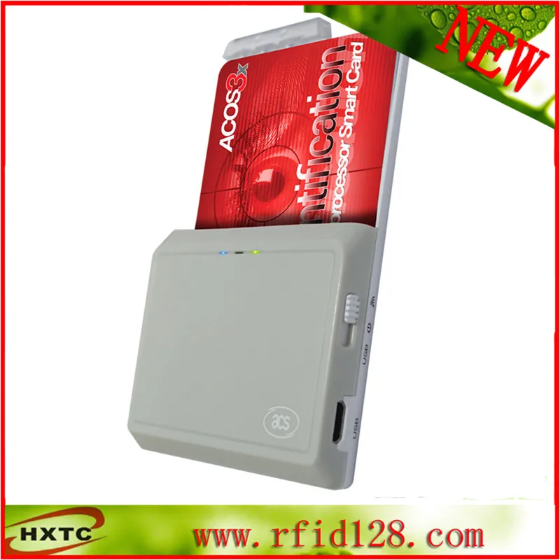 USB Smart Card Reader ACR390U1 Iso 7816 Bluetooth Contact Ic Chip
