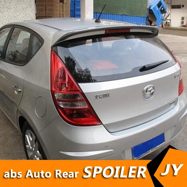 

For HYUNDAI I30 Spoiler 2008-2013 I30 spoiler High Quality ABS Material Car Rear Wing Primer Color Rear Spoiler