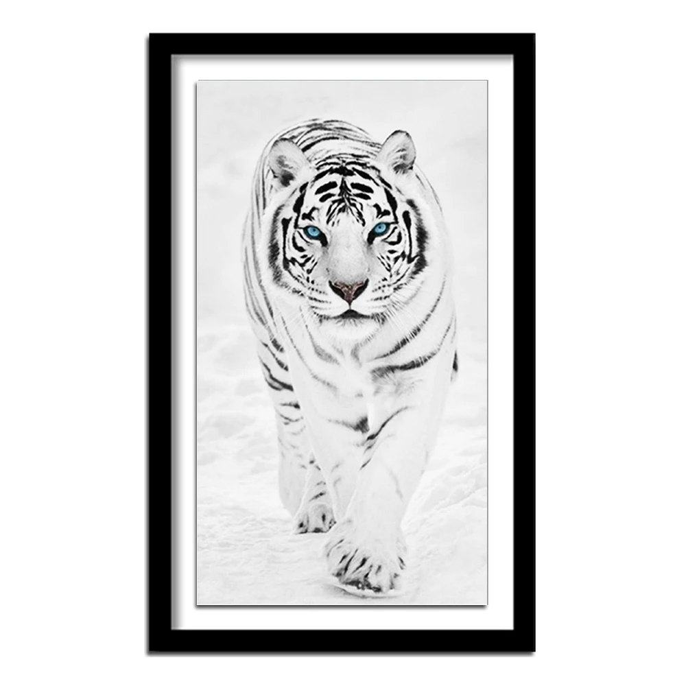 

diamant painting Diamond Embroidery Sale Animal 5D DIY Diamond Painting Tiger Cross Stitch Picture diamond round Kit