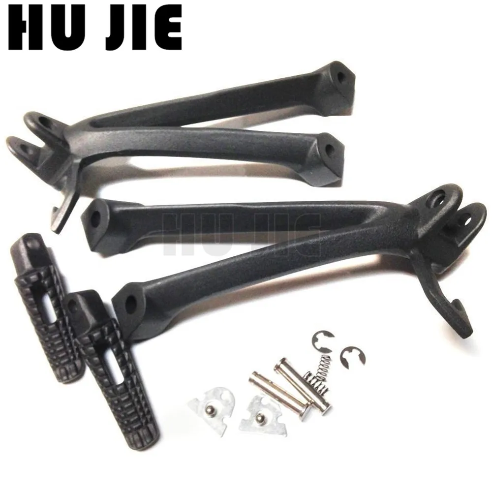 Мотоцикл CNC пассажирские Задние подножки для ног Кронштейны SUZUKI GSXR 600 750 GSXR600 GSXR750