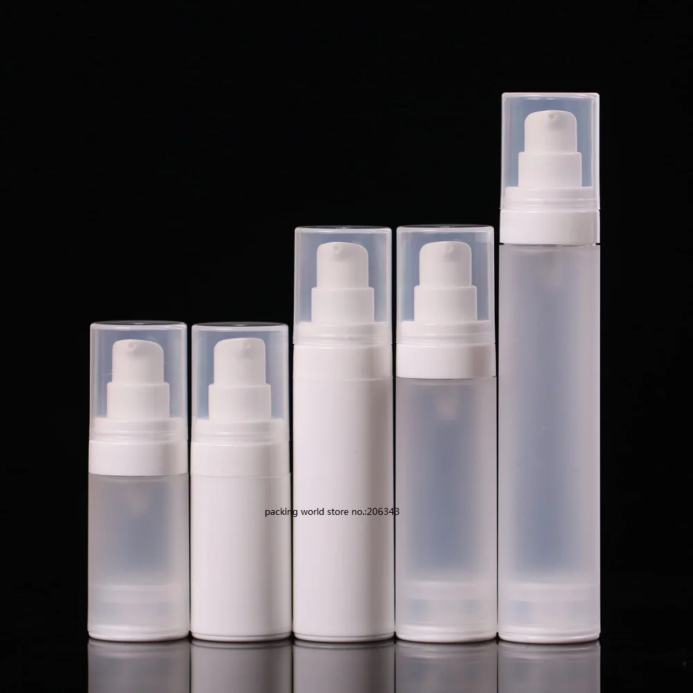 30ml white/frosted plastic airless vacuum pump bottle for lotion ...
