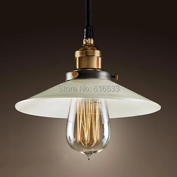 

Retro Vintage Loft Industrial American Lustre Glass Edison Pendant Lamp Kitchen Dinning Living Room Modern Home Decor Lighting