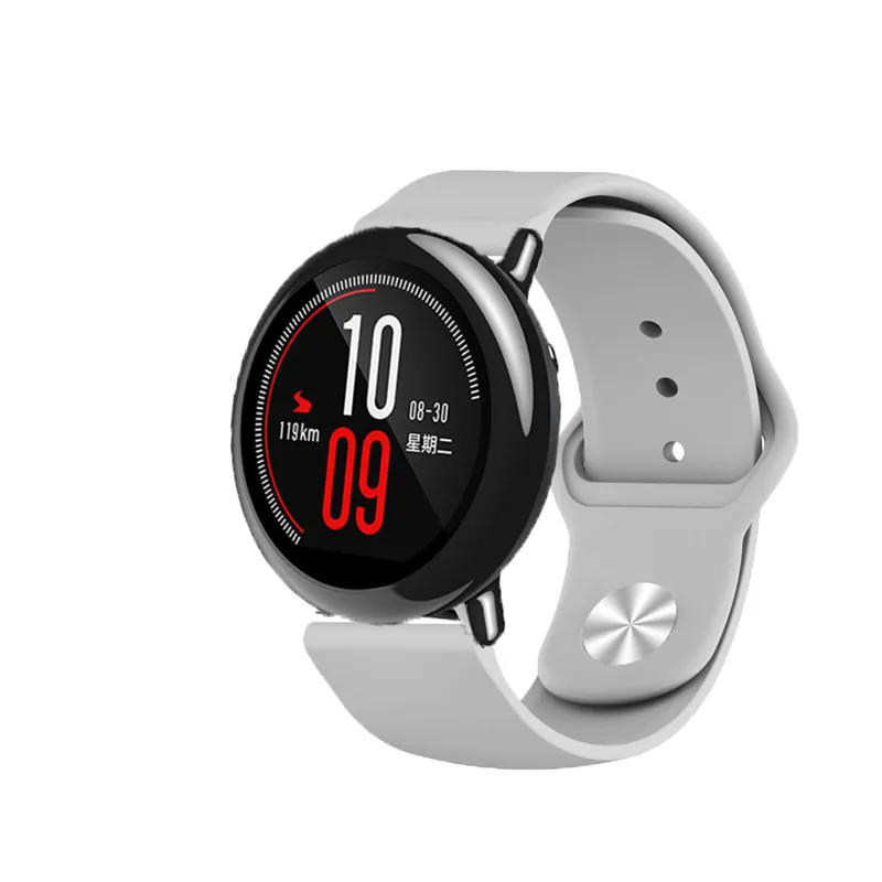 4в1 Huami Amazfit Pace ремешок силиконовый спортивный на запястье часы браслет +