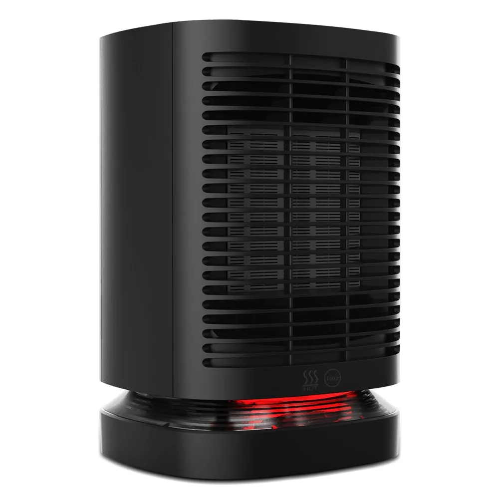 

Electric Space Heater PTC Overheat Tip-Over Protection Touch Buttons Indoor Room Fan Heating Machine