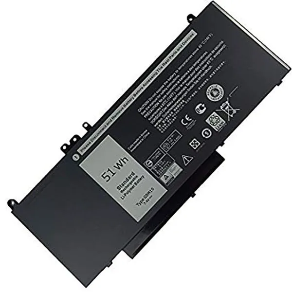 Golooloo 7,4 V 51Wh Аккумулятор для ноутбука Dell Latitude 3150 3160 E5250 E5450 E5470 E5550 E5570 G5M10 7V69Y TXF9M 79VRK 07V69Y - Цвет: Black