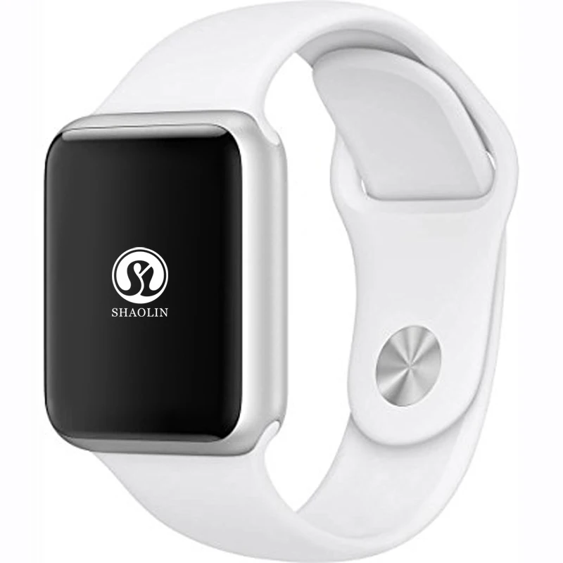 Bluetooth Смарт-часы серии 4 чехол для apple iphone 6 7 8 X xiaomi android phone smartwatch pk apple Watch Series 4 GT88 DZ09 - Цвет: White