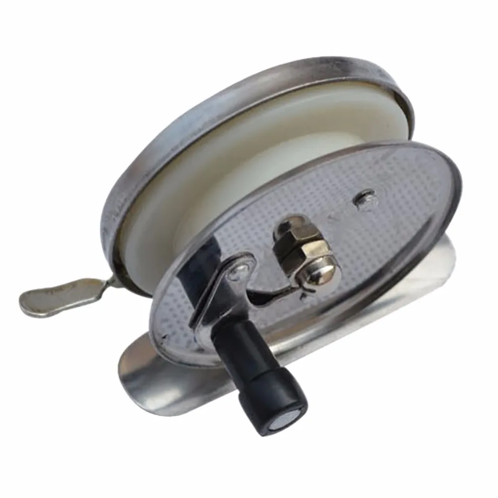 55-75 سنتيمتر الشتاء في الهواء الطلق البسيطة قابل للتعديل قضيب كومبو السمك الغزل الصب الصلب الجليد الصيد إغراء قضيب الصيد بكرات للتغيير