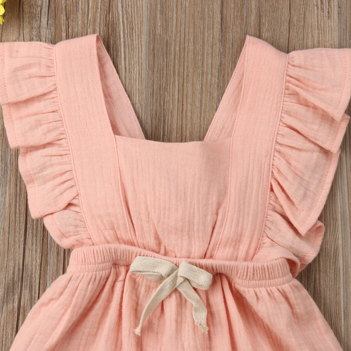 

Baby Girls Sleeveless Romper Jumpsuit Outfits