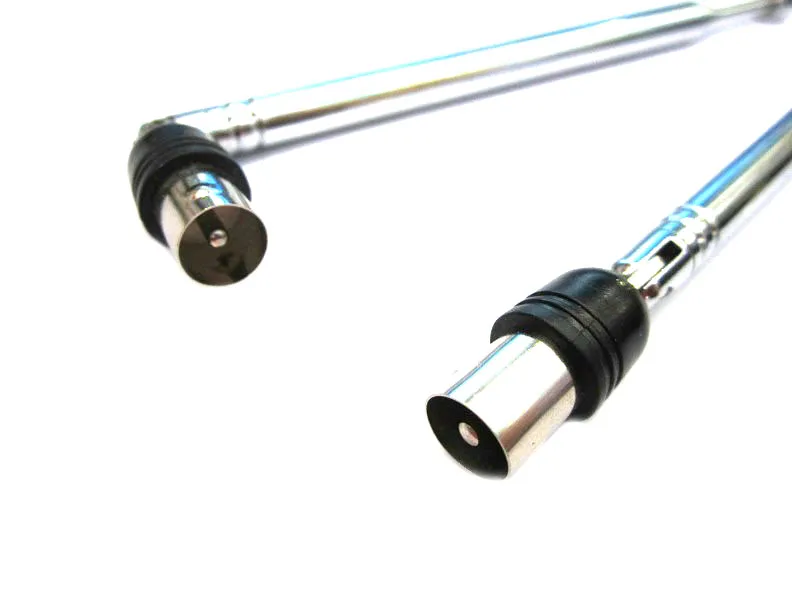 imágenes para Dvb-t antena IEC antena Telescópica antena Portátil Escáner de Radio VHF UHF imágenes para Dvb-t antena IEC antena Telescópica antena Portátil Escáner de Radio VHF UHF
