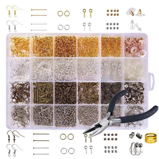 Jewelry Making Kit And Earring Repair Kits With Hooks Jewelry Making Kit And Earring Repair Kits With Hooks Eye Pins For
