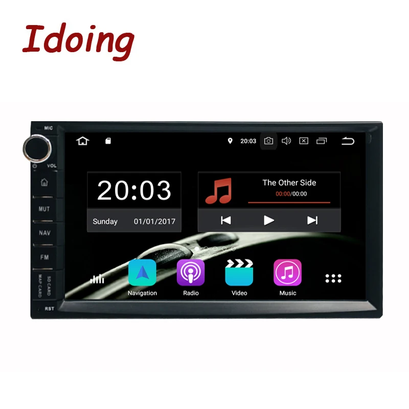 Idoing 4GB 32G Steering Wheel Universal 2Din Android 8 0 font b Car b font font