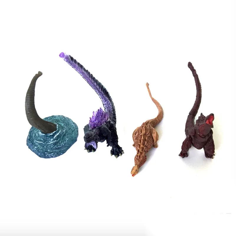 

4pcs/set Gojira Toys NECA Pacific Rim Action Figure World Dinosaur Collectible Model Toy for Kids Boys