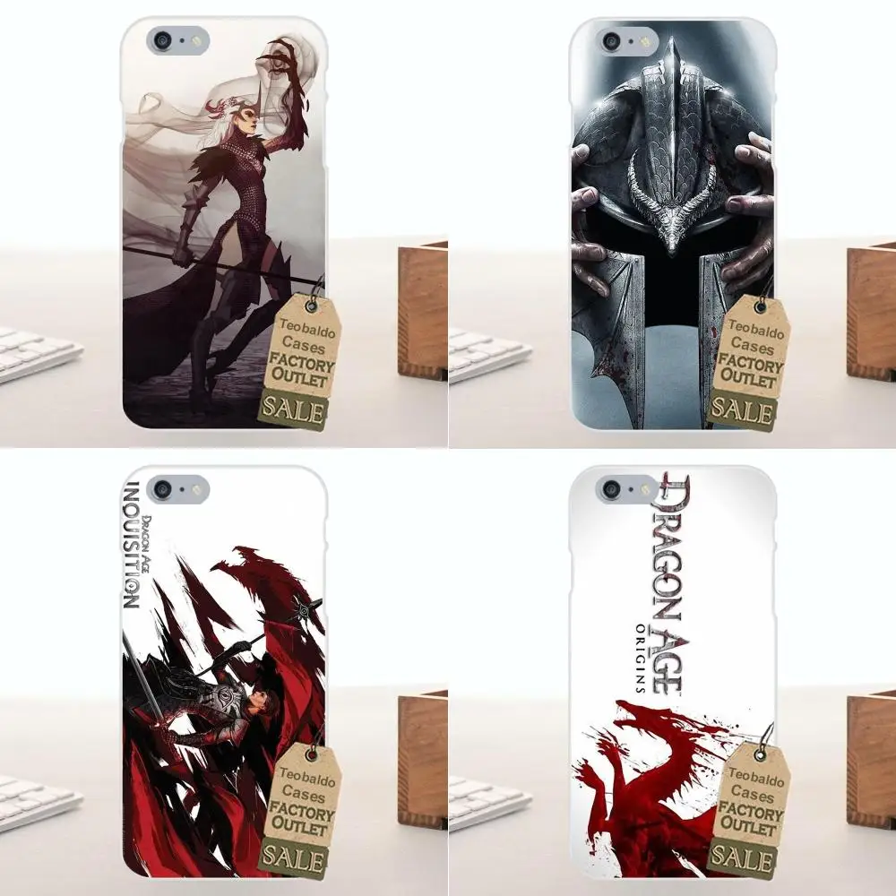 Резиновый плакат Tpwxnx Dragon Age для Apple iPhone X 4 4S 5 5C SE 6 6S 7 8 Plus LG G4 G5 G6 K4 K7 K8