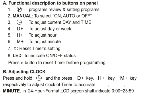 Manhua new product 12v 220v automatic programmable school bell timer