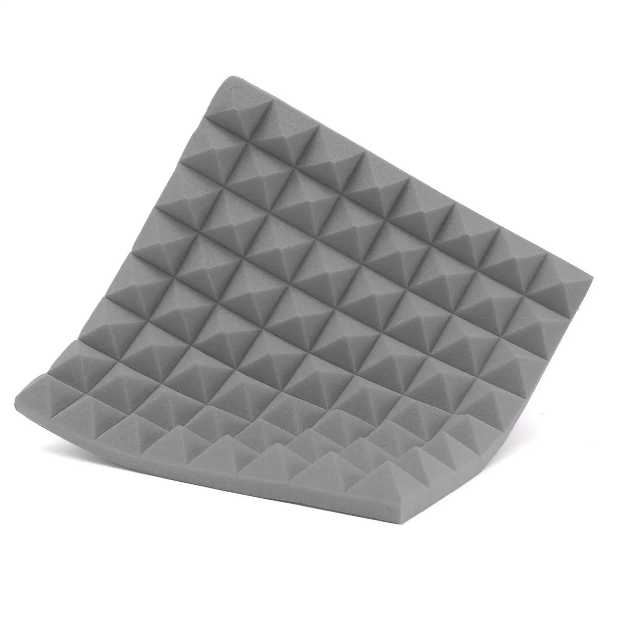 4 PCS 300X300X50mm Studio Acoustic Soundproof Foam Sound Absorption Treatment Panel Tile Protective Polyurethane Sponge