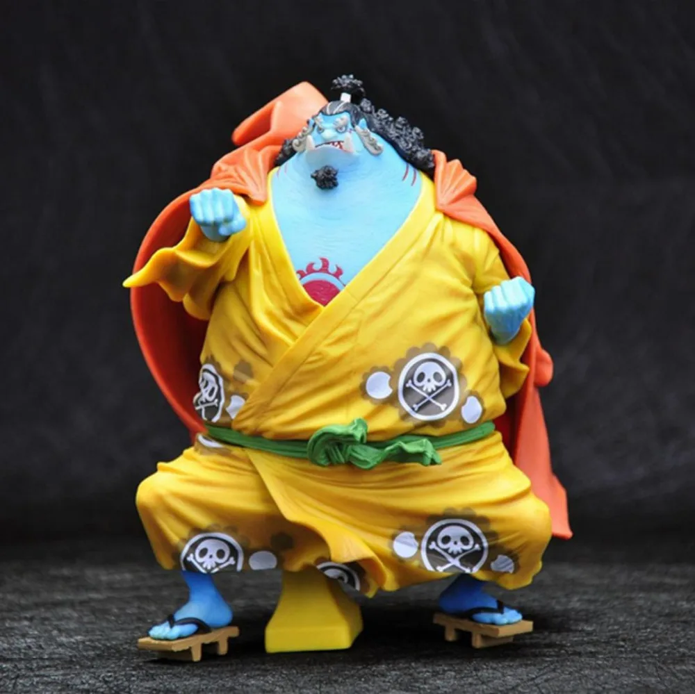 13cm One piece Jinbe Action Figure Anime Doll PVC New Collection figures toys brinquedos