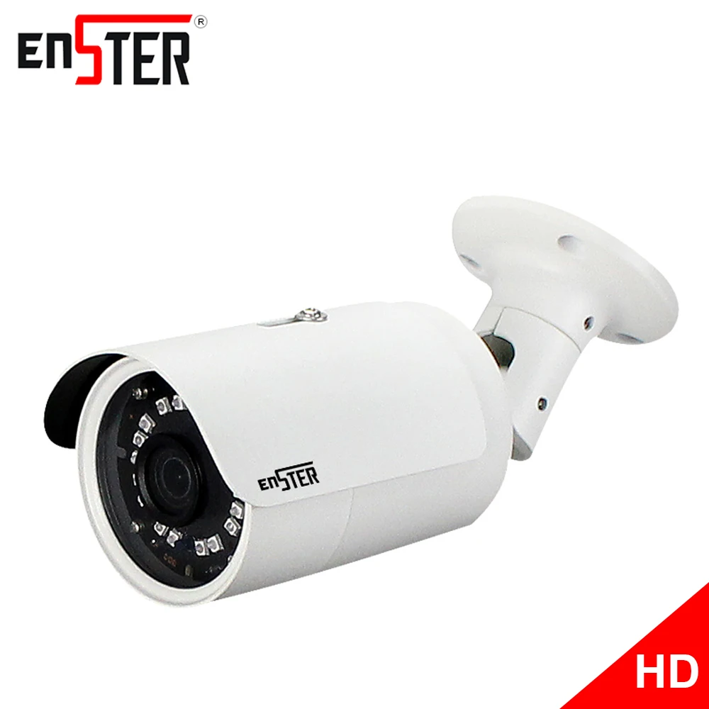 

Enster Best price China supplier 1080P bullet AHD Cameras Outdoor Night Vision 18pcs IR leds Security cameras