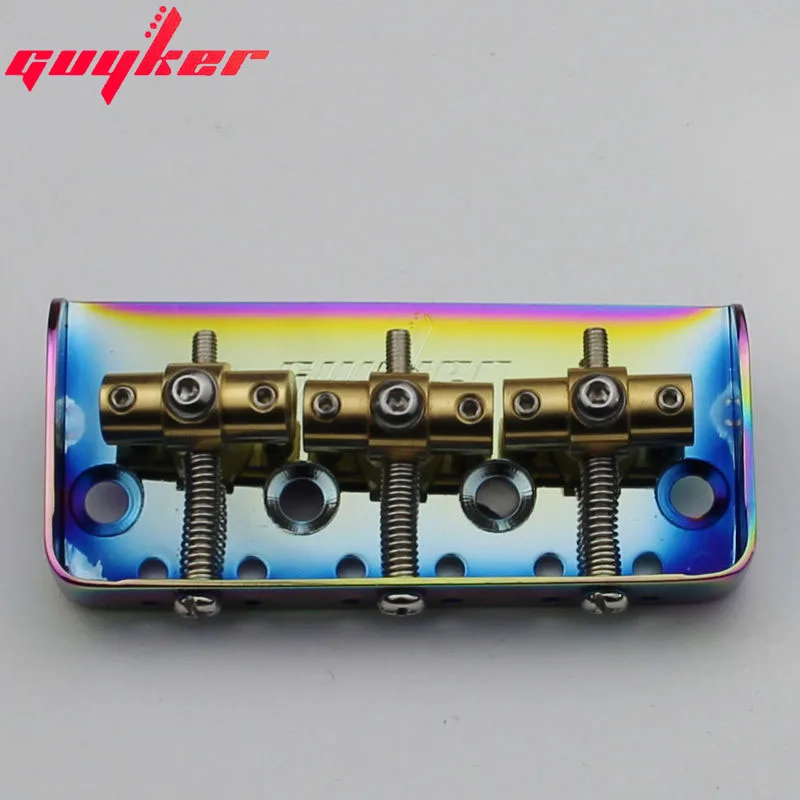 

GUYKER Chameleon Rainbow Short TL Electric Guitar Bridge - Compensated Saddles