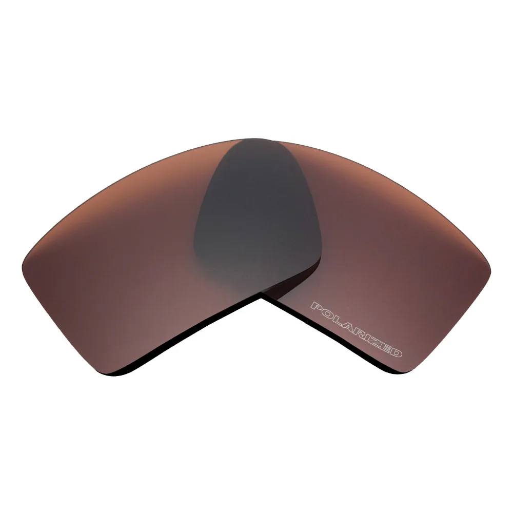 Walleva Brown Polarized Replacement Lenses for Oakley Flak Beta