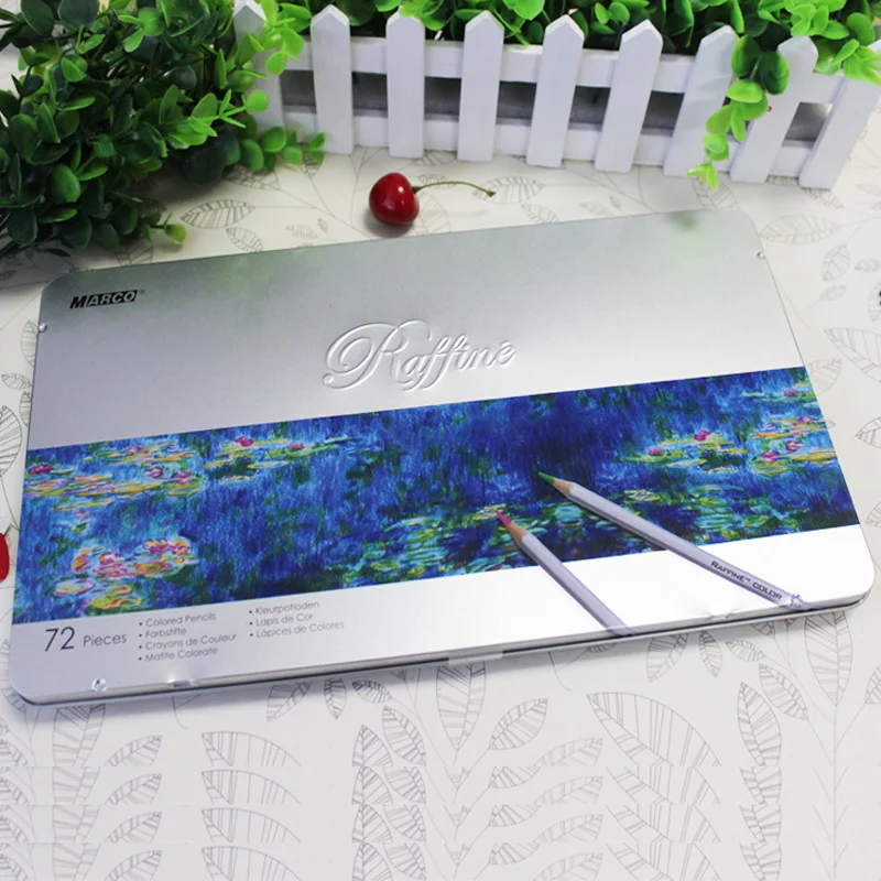 (Pack of 72pcs colors pencil) Marco 7100 72tn senior professional